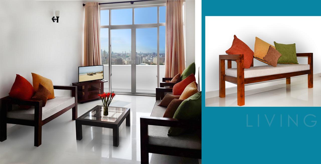 City Tower, Luxury 2 Two Bed Seaview Apartment Colombo Дехивала-Маунт-Лавиния Экстерьер фото